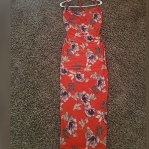Floral maxi dress